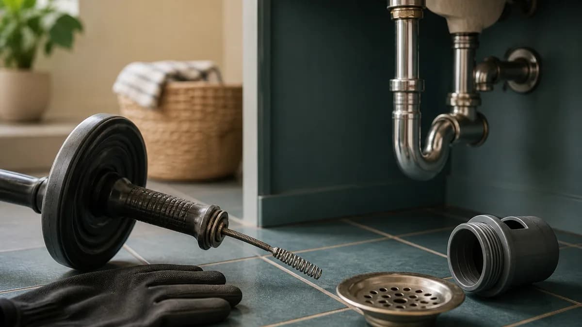 Cover image for Unexpected Methods for Tackling a Stubborn Blocked Drain