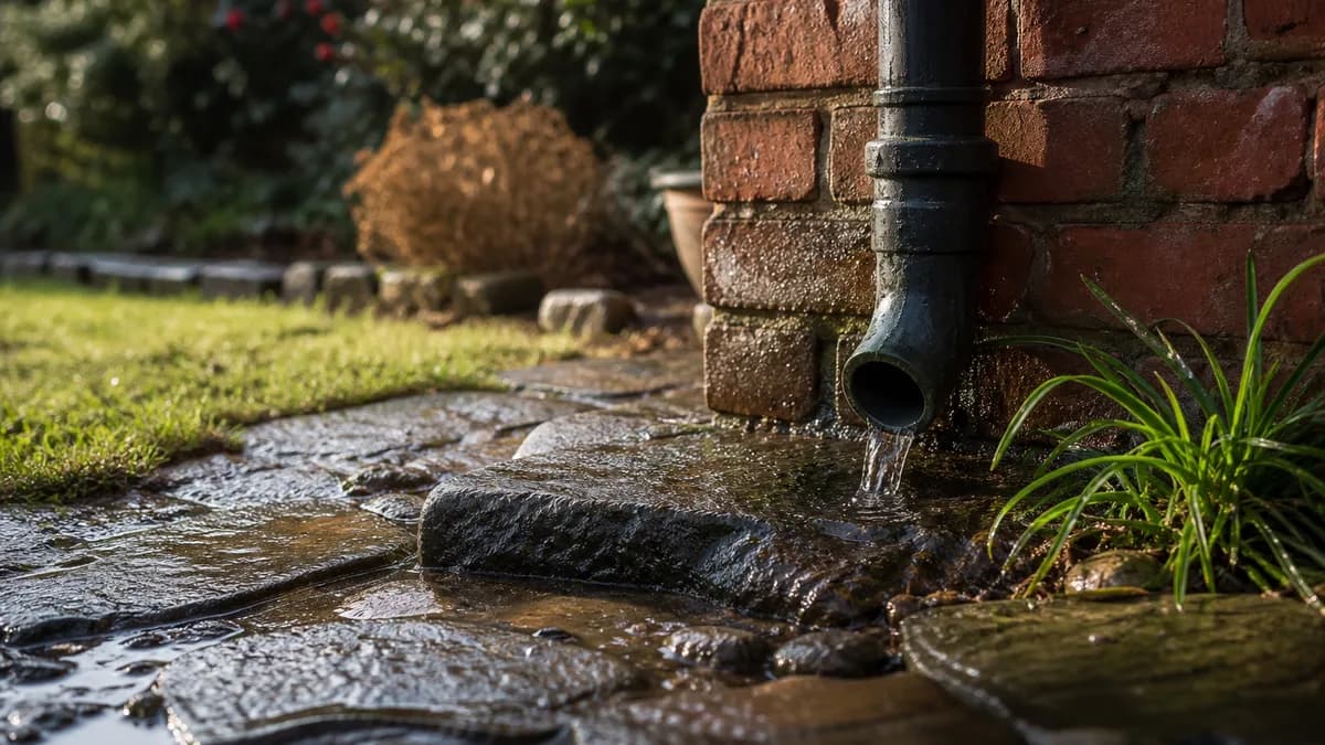 Cover image for Standing Water in the Garden: Drainage or Plumbing Fault?