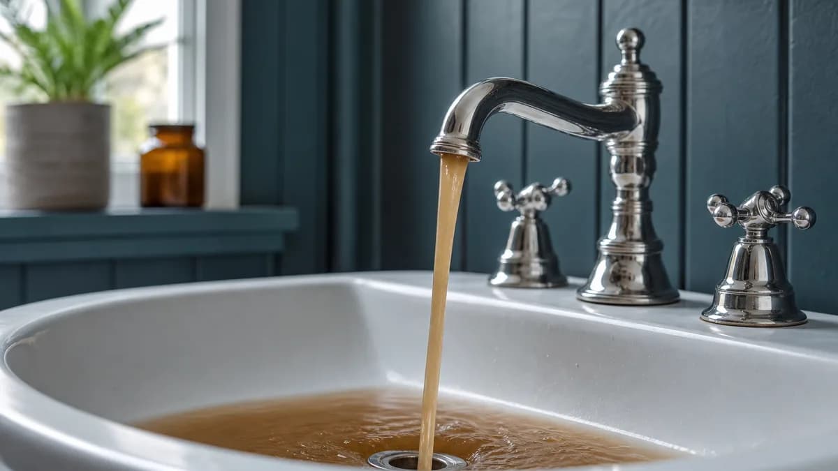 Cover image for Discoloured Tap Water: What Each Colour Can Indicate