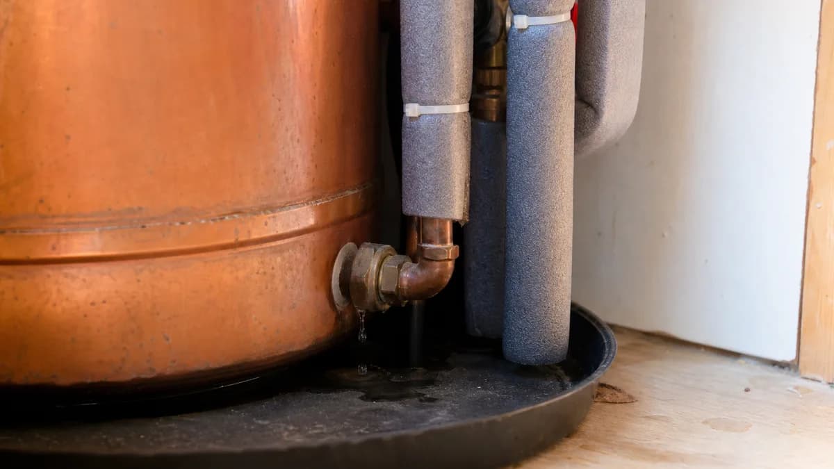 Cover image for A Leaking Hot-Water System: Where to Look First